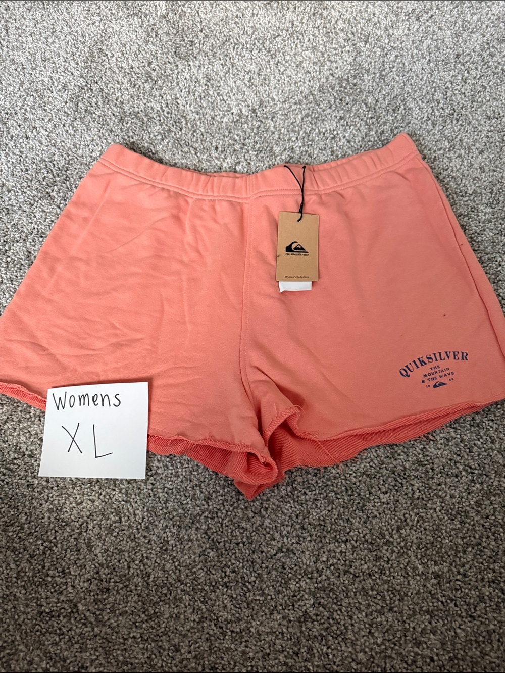 Quiksilver Coral Pink Women's Casual Lounge Shorts